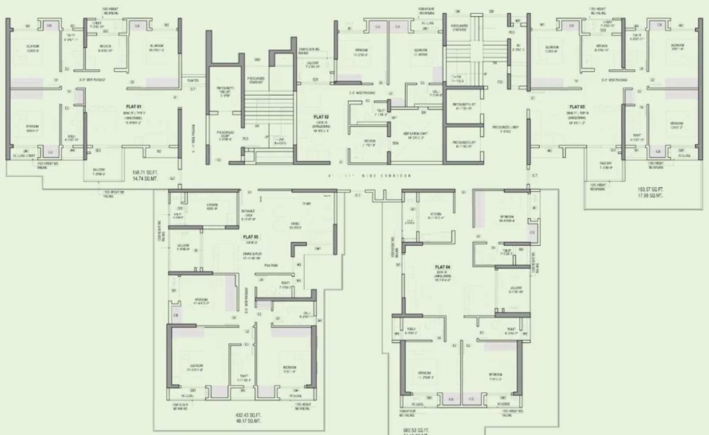Srijan Optima Rajarhat Newtown of Tower Lifestyle